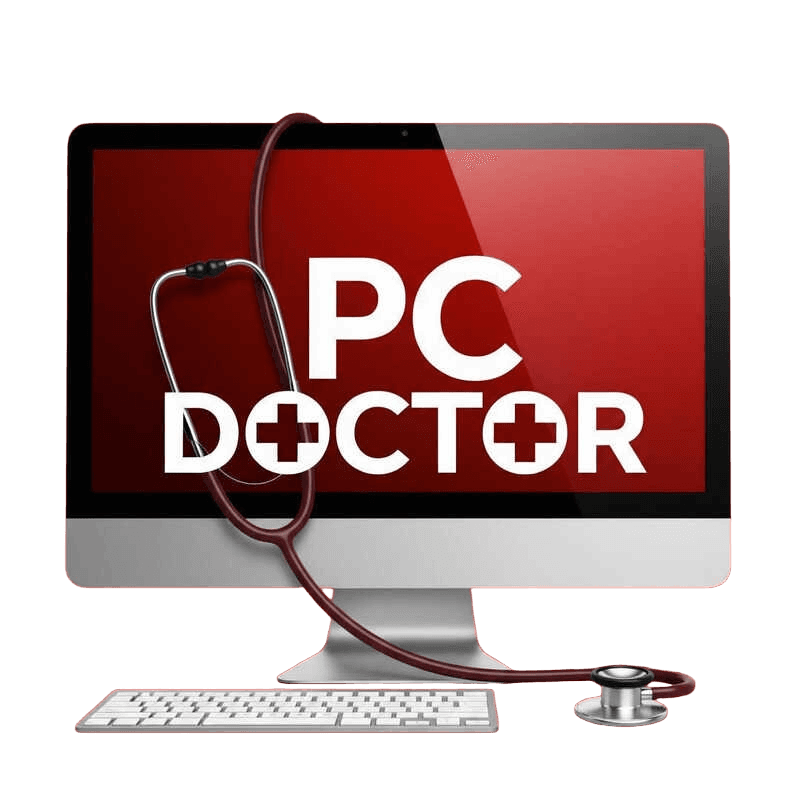 PC Doctor monitor laterale